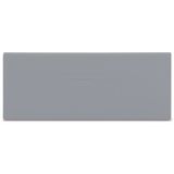 Separator plate 2 mm thick oversized gray