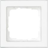 cov.fr. 1-g c-inscr. Gira E2 clear/p.white