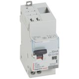 Differential circuit breaker DX³4500 automatic high inlet and low outlet U+N screw 230V~ - 25A typeF 30mA - 2 modules