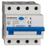 Combined MCB/RCD (RCBO) 3+N, AMPARO 6kA, C 32A, 30mA, Typ A