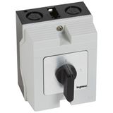 Cam switch - on/off switch - PR 21 - 3P - 25 A - 3 contacts - box 96x120 mm