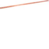 Copper rail quadro 32x5 L1000 mm