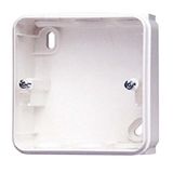 WALL MOUNTING HOUSING FOR RCD SAFETY SOCKET-OUTLET IP44