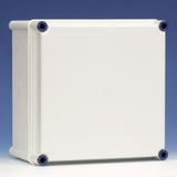 Empty enclosure RAL7035 without mounting plate,  270X270