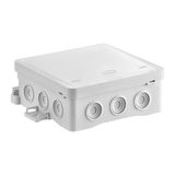 Surface junction box NS7 FASTBOX&HOOK grey