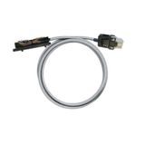 PLC-wire, Digital signals, 20-pole, Cable LiYY, 1.5 m, 0.25 mm²