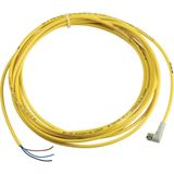Connection cable 3 pole, flat/open, 5m