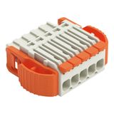 2734-1105/038-000 1-conductor female connector; lever; Push-in CAGE CLAMP®