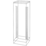 REDUCED UPRIGHTS AND FUNCTIONAL FRAMES - SIDE COMPARTMENT - QDX 1600 H - 1800X600MM