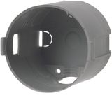 Contact protection box Ø 45 mm, Integro module inserts, grey