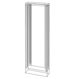 UPRIGHTS AND FUNCTIONAL FRAMES - FLOOR-MOUNTING DISTRIBUTION BOARDS - QDX 630 H - 1600X250MM