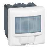 2-wire motion sensor Mosaic - without neutral - with override - white