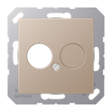 Centre plate f.Hifi socket A562CH