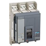 circuit breaker ComPact NS1000L, 150 kA at 415 VAC, Micrologic 5.0 trip unit, 1000 A, fixed,3 poles 3d