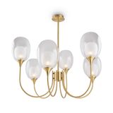 Modern Aura Pendant lamp Brass