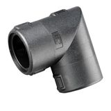 EPS2012 HNGED 90D ELBOW NC20-12/NW17-10 BLK
