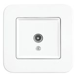 Linnera-Rollina TV Socket Transitive (8-12-dB) White