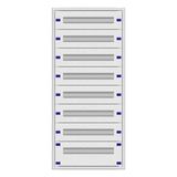 Modular chassis 2-24K flat, 8-rows, depth 100 mm