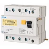 Residual-current circuit breaker trip block for AZ, 80A, 4pole, 300mA, type S/A