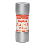 Fuse A4J - Class J - Fast-Acting 600VAC 300VDC 15A Ferrule