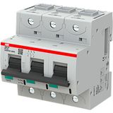 Circuit breaker 50kA, 125A, K char, 3 pole