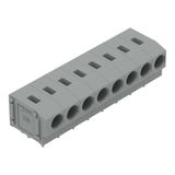 PCB terminal block 2.5 mm² Pin spacing 5/5.08 mm gray