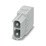 Module insert for industrial connector, Series: ModuPlug, PUSH IN with