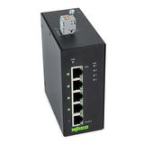 Industrial-ECO-Switch 5-port 1000Base-T 4 * Power over Ethernet black