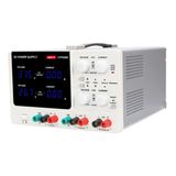 Laboratory power supply 2x(0-32V) 2x(0-5A) with fixed 5V 5A