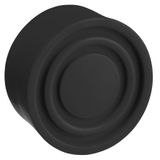 Harmony XB4, Harmony XB5, black boot for circular flush pushbutton Ø22 mm