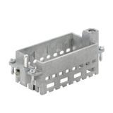 Frame for industrial connector, Series: ModuPlug, Size: 6, Number of s