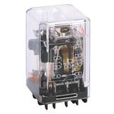 Allen-Bradley 700-HJ32A24 700-HJ General Purpose Magnetic Latching Relay, 10 Amp Contact, DPDT, 24V 50/60Hz