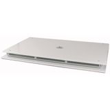 Top plate, ventilated, W=1350mm, IP42, grey