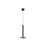 Black Aluminum  LED 6 Watt 220-240 Volt  365Lm 3000K IP20  D: 16.5 H: 150 cm Adjustable Height