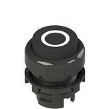 Black protruding impulse button with gear E2 1PU2S121L1