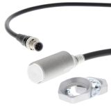 Proximity sensor, inductive, brass-nickel, Spatter-coating, M18, shiel