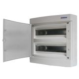 Wall-mounting Distribution Board 2-row, 36MW, white door