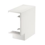 BRK FW70110 rws  Flat corner SIGNA BASE, 160x160x74, pure white Polycarbonate/Acrylonitrile butadiene styrene