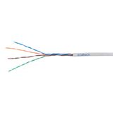 U/UTP Cable Cat.5e, 4x2xAWG24/1, PVC, Eca, grey, Box 305m