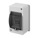 MINI S-3 CASING SURFACE MOUNTED TERMINAL N WITH SMOKED DOOR