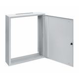Wall-mounted frame 3A-21 with door, H=1055 W=810 D=250 mm
