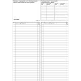 Electric circuit marking sheet DIN A4