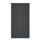 Art d'Arnould universe Epure four two-way switch or switch - matte black