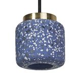 DECOR TERRAZZO BALL PEND 1XGU10 BL LEDV