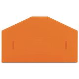 Separator plate 2 mm thick oversized orange