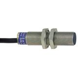 Inductive proximity sensors XS ATEX D, inductive sensor hazardous area, M12, Sn4mm, 12...48 VDC, NO, cable 10 m