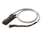 PLC-wire, Digital signals, 40-pole, Cable LiYY, 2 m, 0.25 mm²