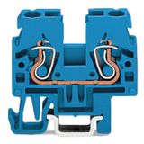 2-conductor through terminal block 2.5 mm² suitable for Ex i applicati