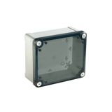 ABS box IP66 IK07 RAL7035 Int.H325W275D120 Ext.H341W291D128 Transp.cover H20