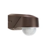 RC 280i IR motion detector,wall/ceiling mounting, IP54 brown